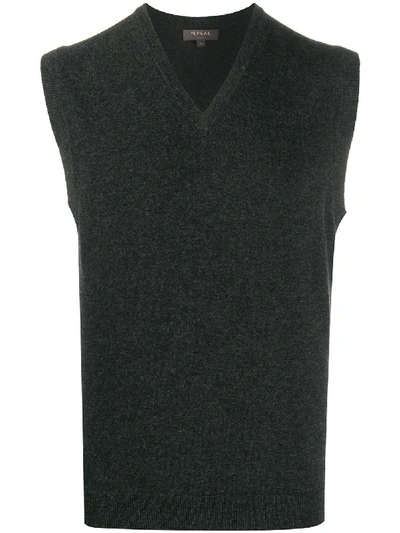 Shop N•peal The Westminster Jumper Vest In Grey