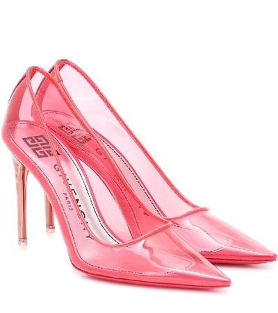 Shop Givenchy Vinyl Pumps In Pink