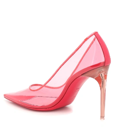 Shop Givenchy Vinyl Pumps In Pink