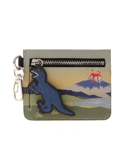 Shop Ps By Paul Smith Dino Multicolor Card Holder