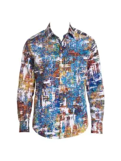 Shop Robert Graham Axle Button-up Shirt In Multi
