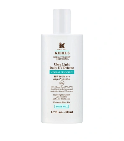 Shop Kiehl's Since 1851 Kiehl's Ultra Light Daily Uv Defense Mineral Sunscreen In White
