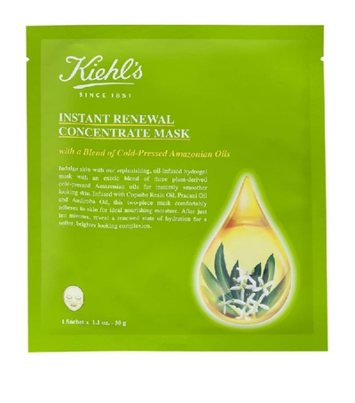Shop Kiehl's Since 1851 Kiehl's Instant Renewal Concentrate Sheet Mask In White