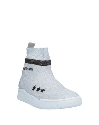 Shop Chiara Ferragni Sneakers In Light Grey