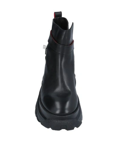 Shop Buffalo Woman Ankle Boots Black Size 10 Soft Leather