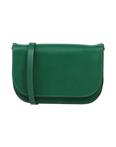 Shop Marni Handbags In Emerald Green