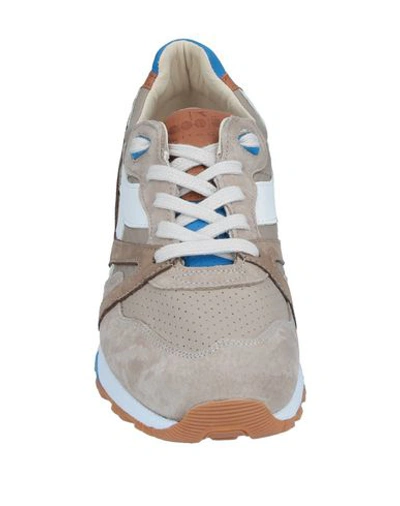 Shop Diadora Sneakers In Dove Grey