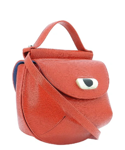 Shop Marni Cyclops Shoulder Bag In Red
