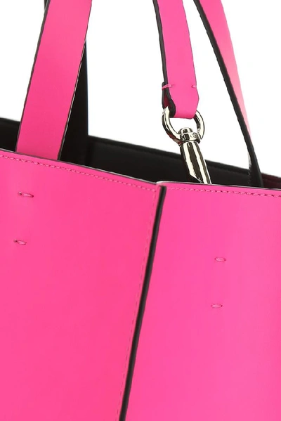 Shop Valentino Vlogo Shopper Bag In Pink