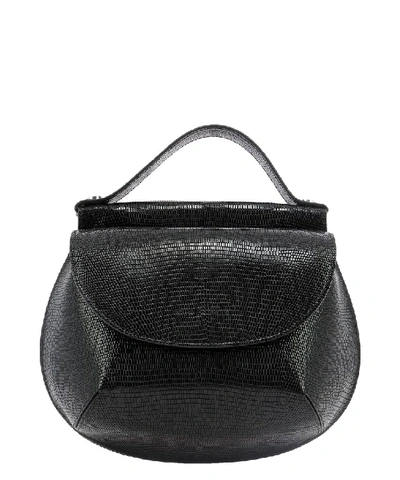 Shop Marni Cyclops Shoulder Bag In Black