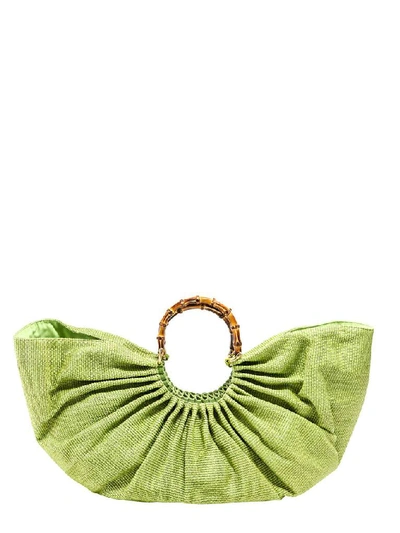 Cult Gaia Banu Large Beach Bag In Green ModeSens