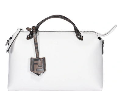 Shop Fendi By The Way Shoulder Bag In White