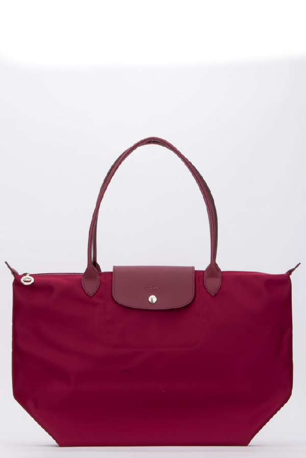 longchamp red tote