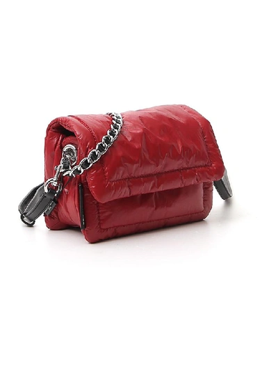 Shop Marc Jacobs The Mini Pillow Shoulder Bag In Red