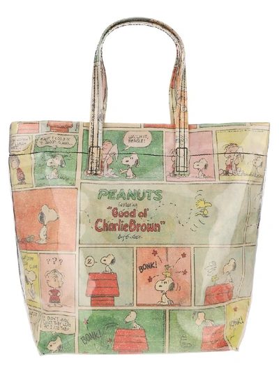 Shop Marc Jacobs X Peanuts Printed Tote Bag In Multi