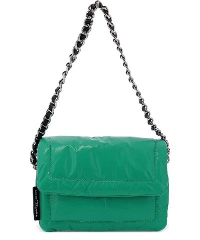 Shop Marc Jacobs The Mini Pillow Shoulder Bag In Green