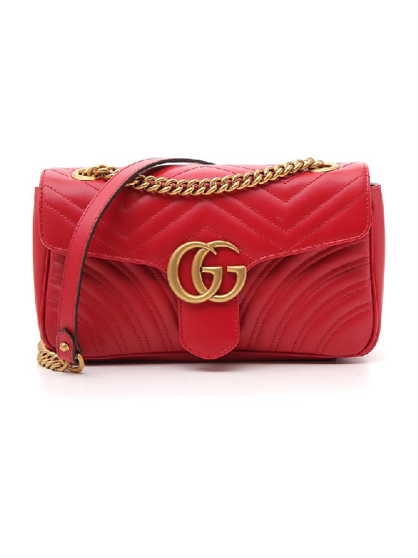 gg small marmont 2.0 matelassé leather top handle satchel