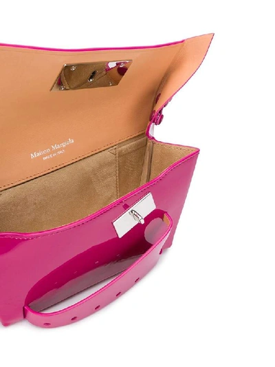 Shop Maison Margiela Snatched Clutch Bag In Pink