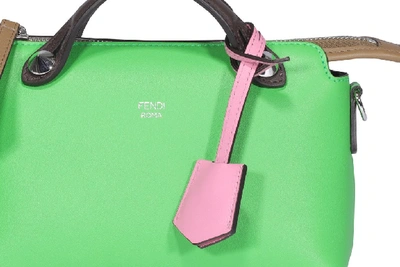 Shop Fendi By The Way Mini Tote Bag In Green