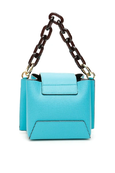 Shop Yuzefi Daria Handbag In Blue