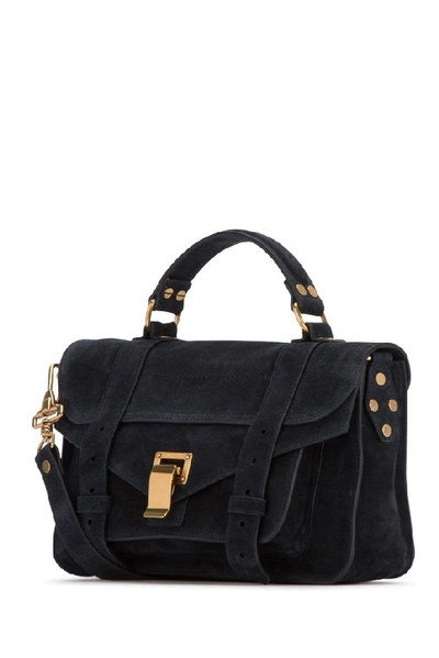 Shop Proenza Schouler Ps1 Tiny Shoulder Bag In Blue