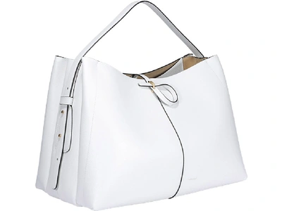 Shop Wandler Ava Tote Bag In White