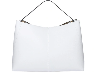 Shop Wandler Ava Tote Bag In White