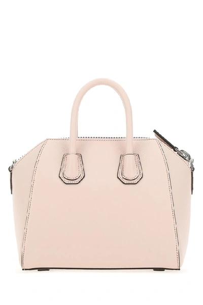 Shop Givenchy Mini Antigona Tote Bag In Pink