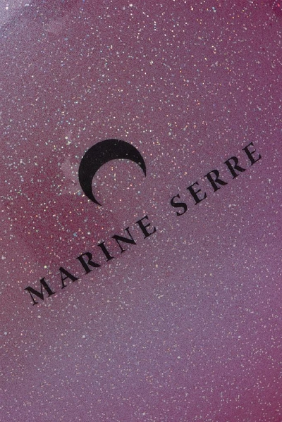 Shop Marine Serre Dream Ball Clutch Bag In Purple