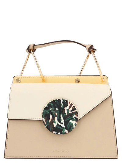 Shop Danse Lente Mini Phoebe Shoulder Bag In Beige