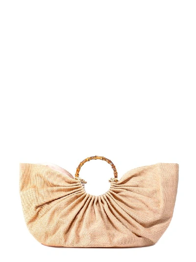 Shop Cult Gaia Banu Handbag In Beige