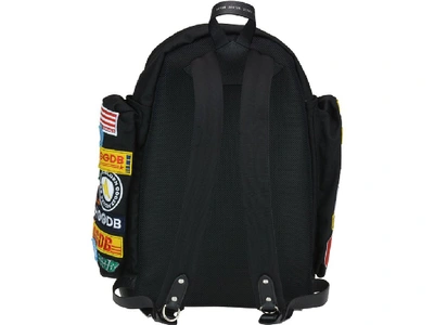 Shop Golden Goose Deluxe Brand The Xl Backpack In Black Patches