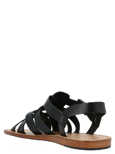 Shop Dolce & Gabbana Gladiatore Sandals In Black