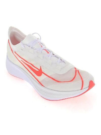 Shop Nike Zoom Fly 3 Sneakers In White Laser
