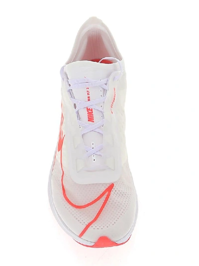 Shop Nike Zoom Fly 3 Sneakers In White Laser