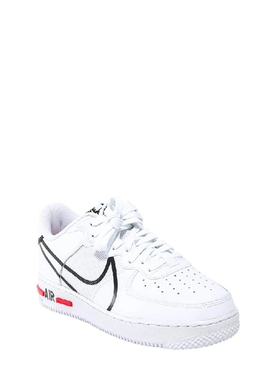 Shop Nike Air Force 1 React Sneakers In White
