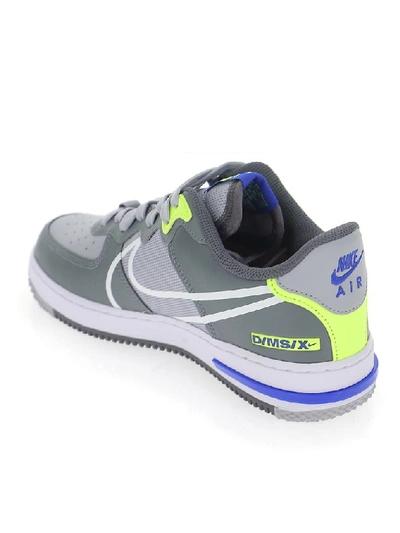 Shop Nike Air Force 1 React Sneakers In Grey