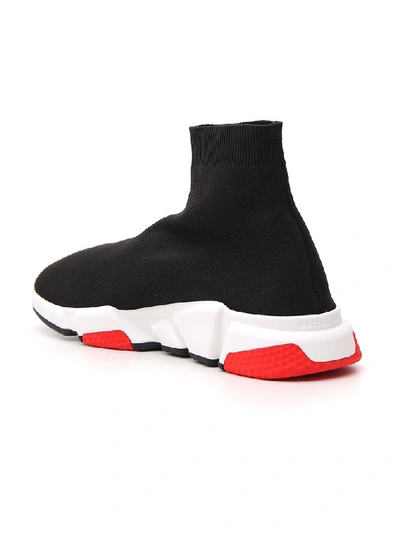 Shop Balenciaga Speed Sock Sneakers In Black