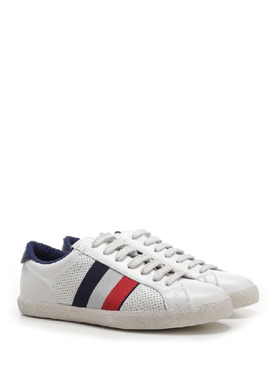 Shop Moncler Ryegrass Sneakers In White