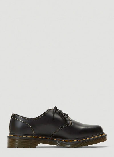 Shop Yohji Yamamoto X D.r Martens Edition 1461 Derby Shoes In Black