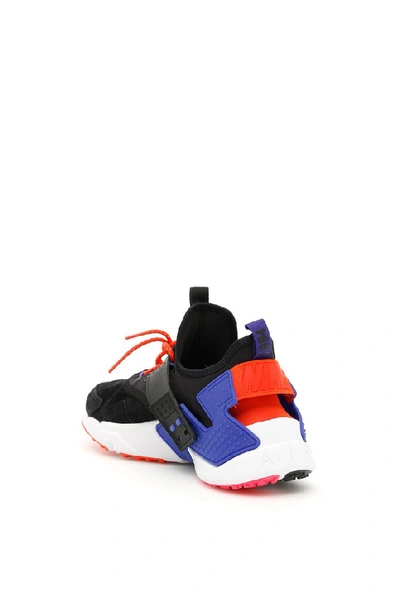 Nike Air Huarache Drift Premium Black And Blue Sneakers | ModeSens