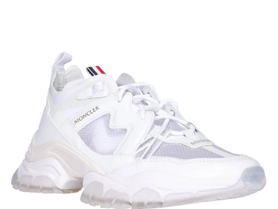 Shop Moncler Leave No Trace Sneakers In White