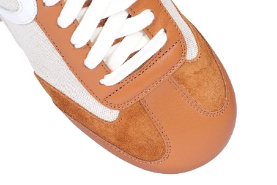 Shop Loewe Ballet Sneakers In Orange