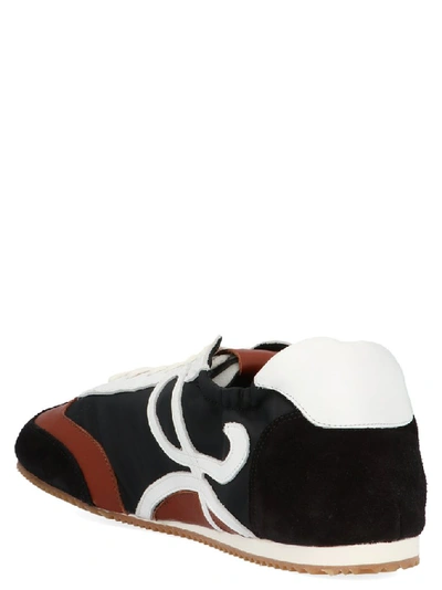 Shop Loewe Logo Sneakers In Multi