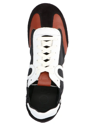 Shop Loewe Logo Sneakers In Multi