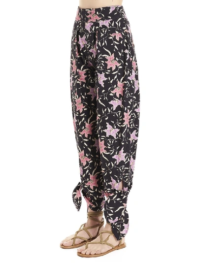 Shop Isabel Marant Gaviao Printed Pants In Multi