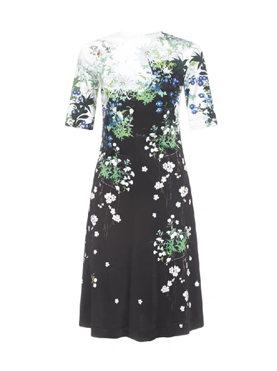 Shop Givenchy Floral Print Dress In Multi