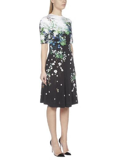 Shop Givenchy Floral Print Dress In Multi