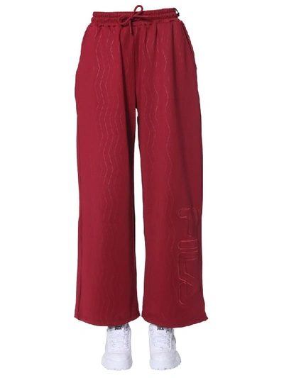 Shop Fila Priya Pants In Red