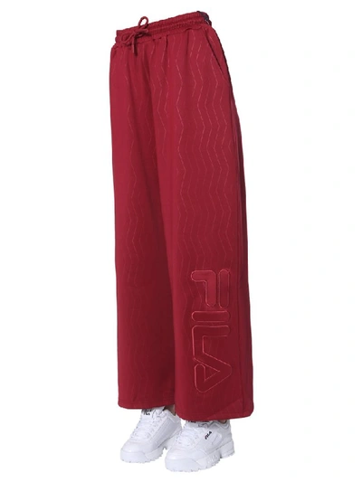 Shop Fila Priya Pants In Red